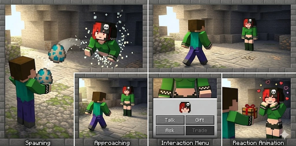 Jenny Mod in Minecraft