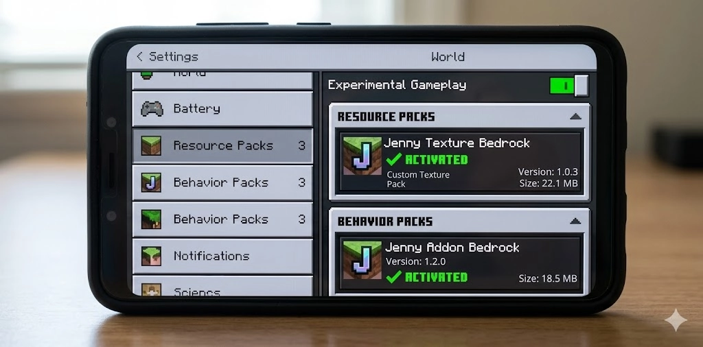 Jenny Mod on Mobile